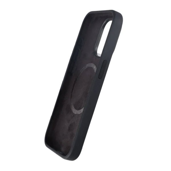Rvelon iPhone 15 Pro Max Skal Silikon MagSafe Svart