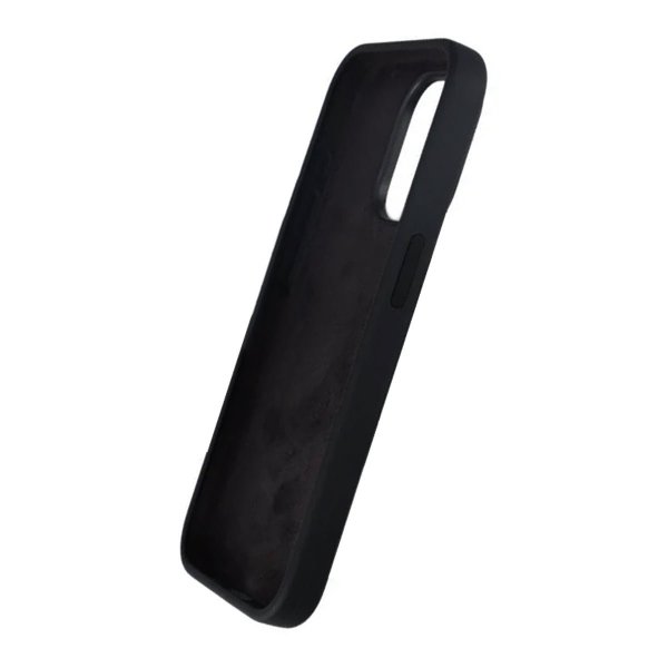 Rvelon iPhone 15 Pro Max Skal Silikon Svart