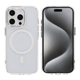 Rvelon iPhone 15 Pro Max Skal TPU MagSafe Transparent
