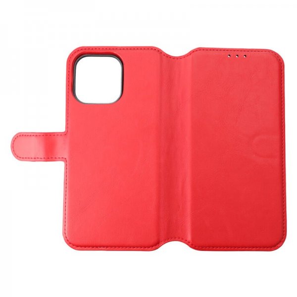 Rvelon iPhone 15 Pro Max Fodral Magnetiskt Avtagbart Skal Röd