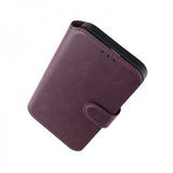 Rvelon iPhone 15 Pro Max Fodral 4 Kortfack MagSafe Lila