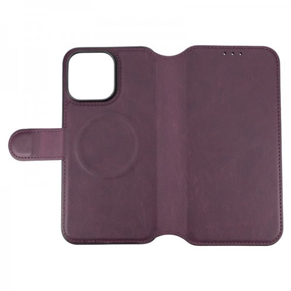Rvelon iPhone 15 Pro Max Fodral 4 Kortfack MagSafe Lila