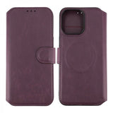 Rvelon iPhone 15 Pro Max Fodral 4 Kortfack MagSafe Lila