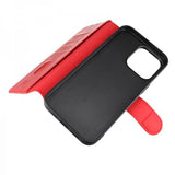 Rvelon iPhone 15 Pro Max Fodral 4 Kortfack MagSafe Röd