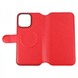 Rvelon iPhone 15 Pro Max Fodral 4 Kortfack MagSafe Röd