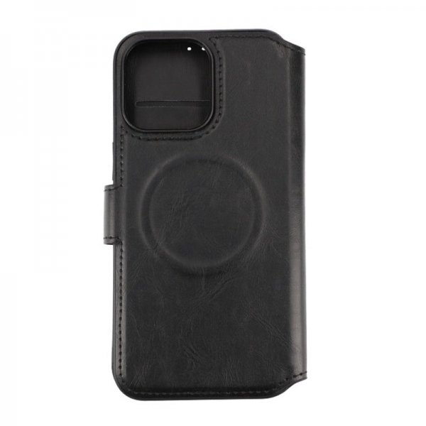Rvelon iPhone 15 Pro Max Fodral 4 Kortfack MagSafe Svart
