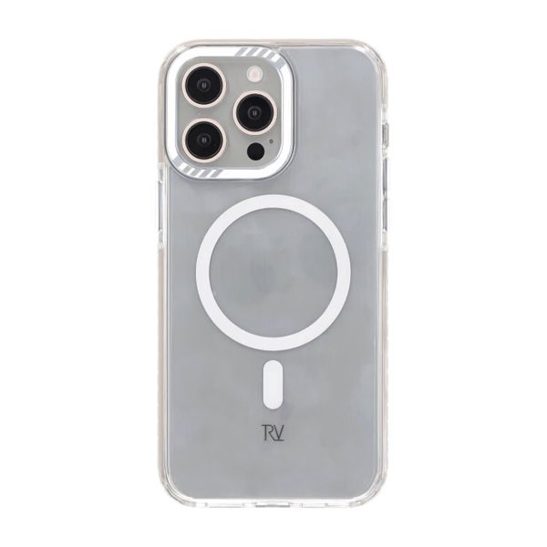 Rvelon iPhone 15 Pro Max Skal Förstärkta Hörn Vit