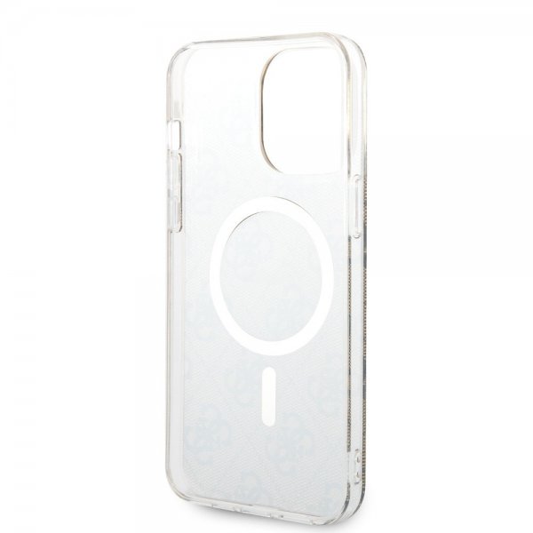 Guess iPhone 15 Pro Max Skal 4G Pattern MagSafe Brun