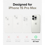 Ringke iPhone 15 Pro Max Skal Air Glitter Clear