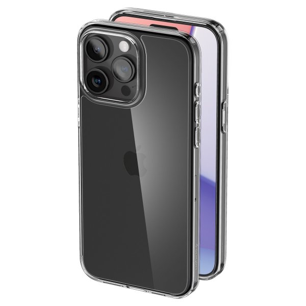 Spigen iPhone 15 Pro Max Skal Air Skin Hybrid Crystal Clear