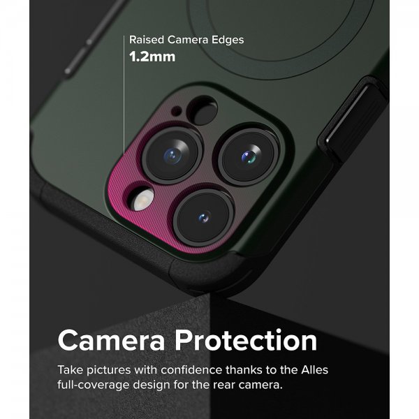 Ringke iPhone 15 Pro Max Skal Alles MagSafe Dark Green