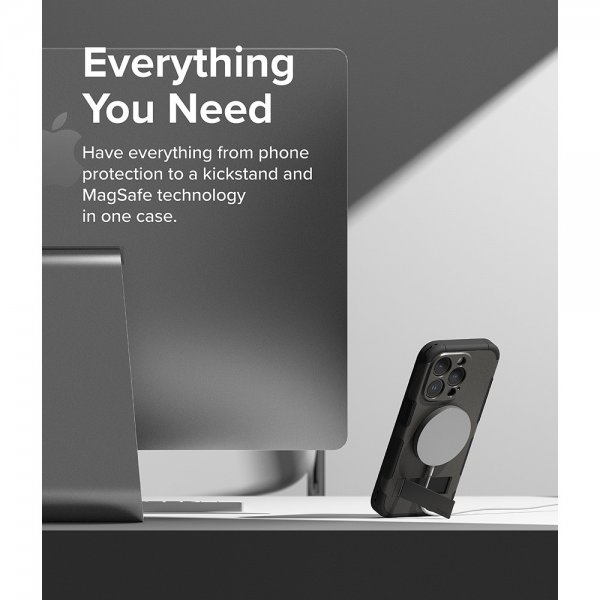 Ringke iPhone 15 Pro Max Skal Alles MagSafe Gun Metal