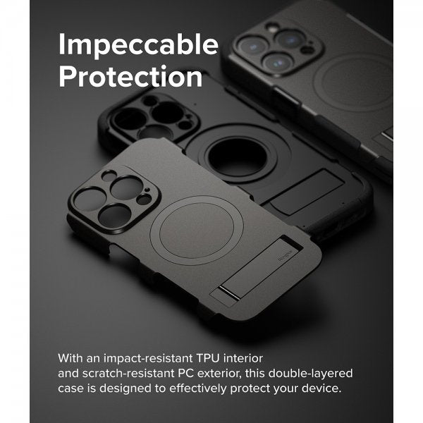 Ringke iPhone 15 Pro Max Skal Alles MagSafe Gun Metal