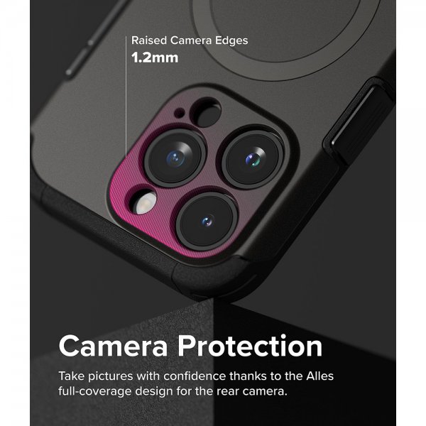 Ringke iPhone 15 Pro Max Skal Alles MagSafe Gun Metal