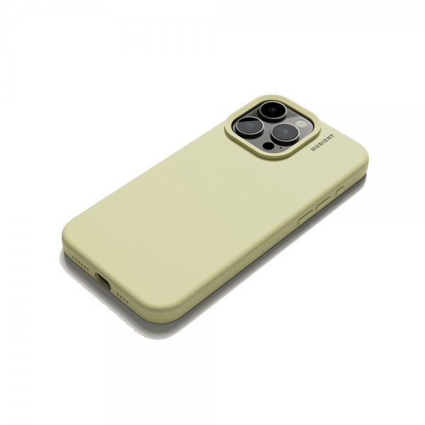 Nudient iPhone 15 Pro Max Skal Base Case Pale Yellow