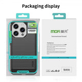 Mofi iPhone 15 Pro Max Skal Borstad Kolfibertextur Svart