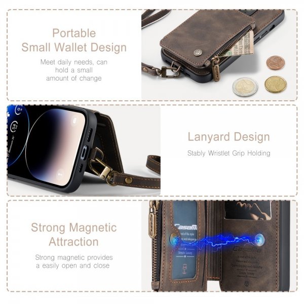 CaseMe iPhone 15 Pro Max Skal C20 Series Kaffe