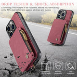 CaseMe iPhone 15 Pro Max Skal C20 Series Röd