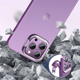 X-Level iPhone 15 Pro Max Skal Camera Frame Kickstand Svart