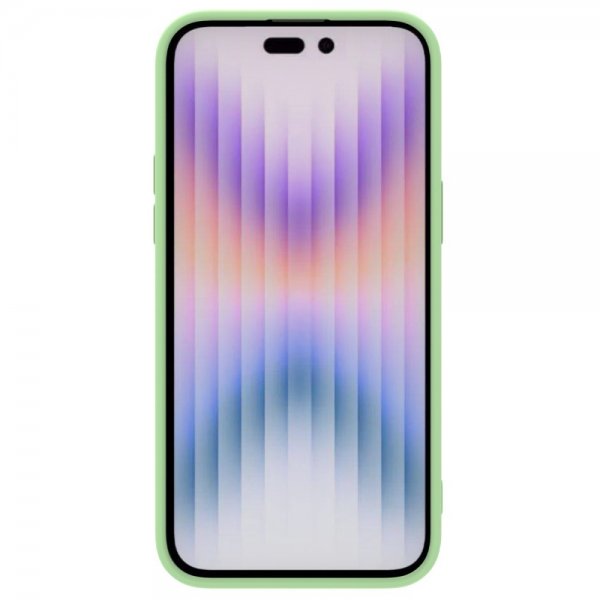 Nillkin iPhone 15 Pro Max Skal CamShield Silky Ljusgrön