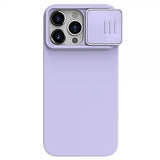 Nillkin iPhone 15 Pro Max Skal CamShield Silky MagSafe Ljuslila