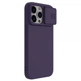 Nillkin iPhone 15 Pro Max Skal CamShield Silky MagSafe Mörklila