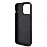 Ferrari iPhone 15 Pro Max Skal Carbon PU Leather MagSafe Svart