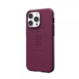 Urban Armor Gear (UAG) iPhone 15 Pro Max Skal Civilian MagSafe Bordeaux