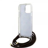 Guess iPhone 15 Pro Max Skal Crossbody Cord Brun