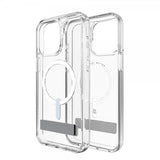 ZAGG iPhone 15 Pro Max Skal Crystal Palace Snap Kickstand Clear