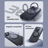 Baseus iPhone 15 Pro Max Skal CyberLoop MagSafe Svart