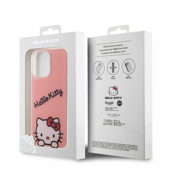 Hello Kitty iPhone 15 Pro Max Skal Daydreaming Crossbody Rosa