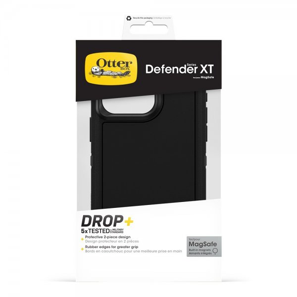 Otterbox iPhone 15 Pro Max Skal Defender XT MagSafe Svart