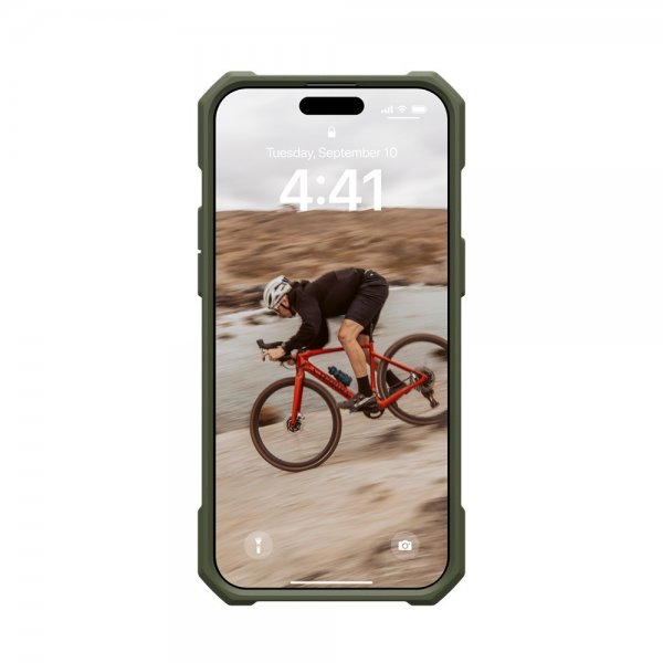 Urban Armor Gear (UAG) iPhone 15 Pro Max Skal Essential Armor MagSafe Olive Drab