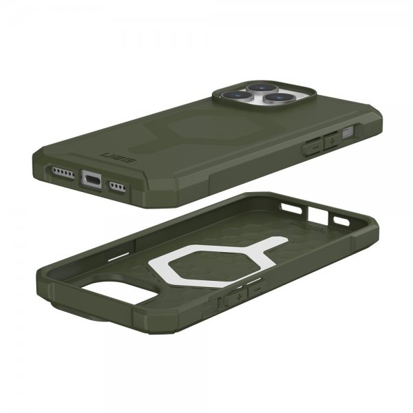 Urban Armor Gear (UAG) iPhone 15 Pro Max Skal Essential Armor MagSafe Olive Drab