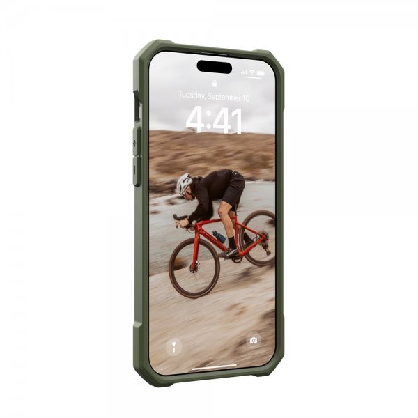 Urban Armor Gear (UAG) iPhone 15 Pro Max Skal Essential Armor MagSafe Olive Drab