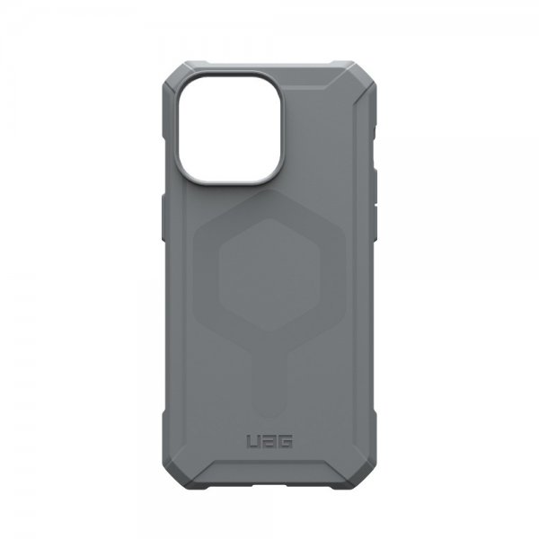 Urban Armor Gear (UAG) iPhone 15 Pro Max Skal Essential Armor MagSafe Silver