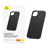 Baseus iPhone 15 Pro Max Skal Fauxther Series Svart