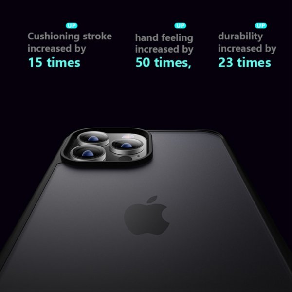 X-Level iPhone 15 Pro Max Skal Frostad Baksida Blå