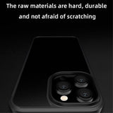 X-Level iPhone 15 Pro Max Skal Frostad Transparent Svart