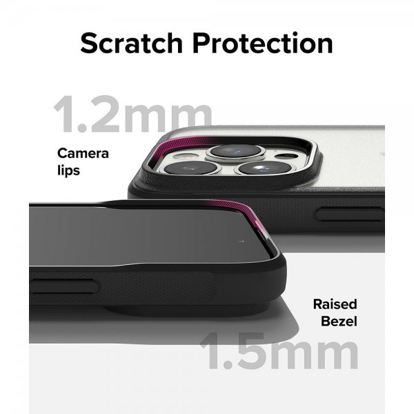 Ringke iPhone 15 Pro Max Skal Fusion Bold Matte Black