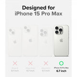 Ringke iPhone 15 Pro Max Skal Fusion Bold Matte Black