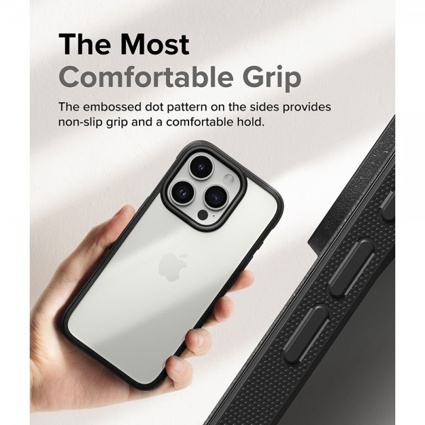 Ringke iPhone 15 Pro Max Skal Fusion Bold Svart