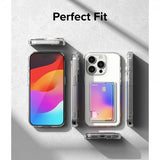 Ringke iPhone 15 Pro Max Skal Fusion Card Clear