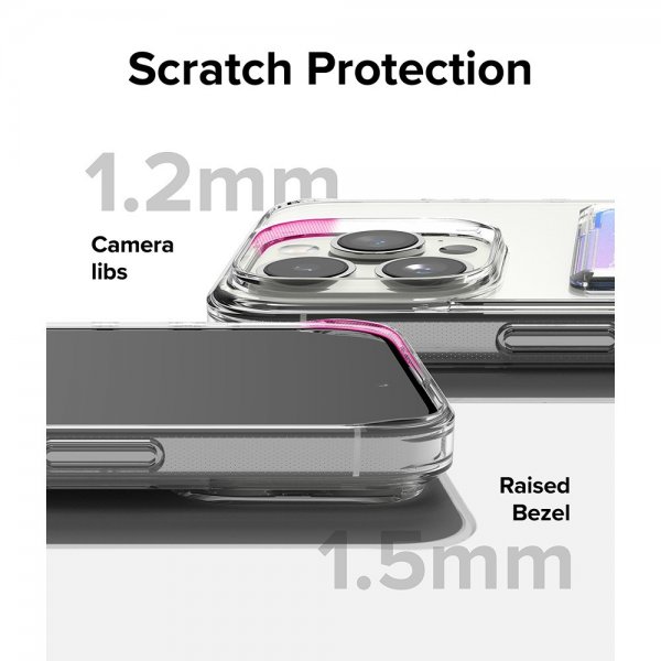 Ringke iPhone 15 Pro Max Skal Fusion Card Clear