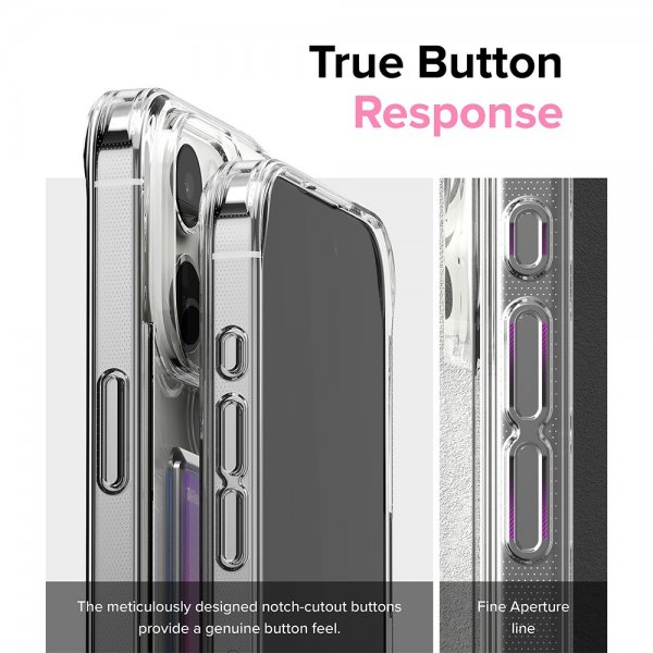 Ringke iPhone 15 Pro Max Skal Fusion Card Clear