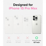 Ringke iPhone 15 Pro Max Skal Fusion Card Clear