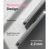 Ringke iPhone 15 Pro Max Skal Fusion Card Clear