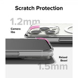 Ringke iPhone 15 Pro Max Skal Fusion Magnetic Matte Clear