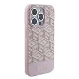 Guess iPhone 15 Pro Max Skal G Cube MagSafe Rosa